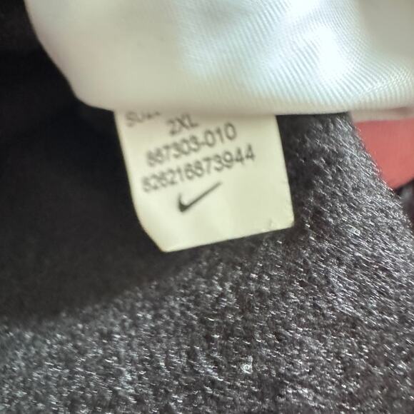 2021 Nike Team Issued NFL Washington Commanders Redskins Team Black Pullover XXL - Picture 8 of 12